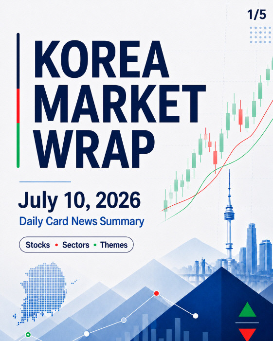 korea stock market wrap title