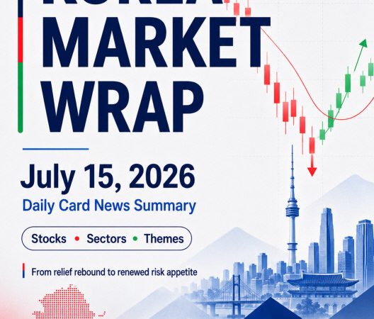 korea stock market wrap