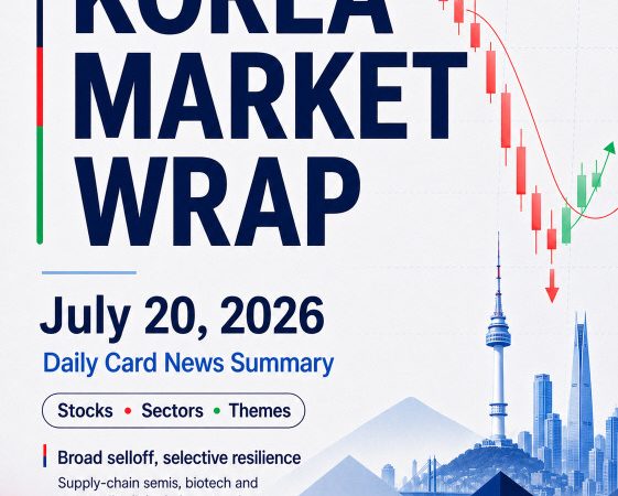 Korea Stock Market Wrap - title