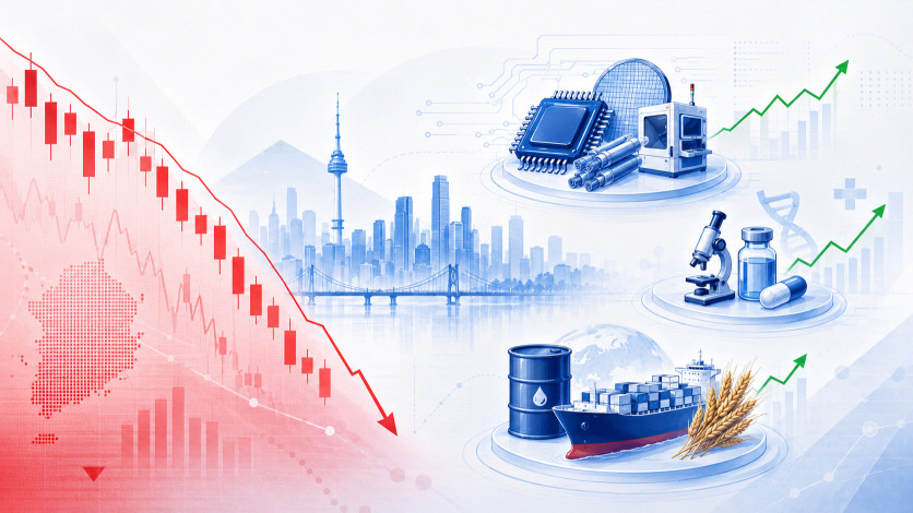 Korea stock market wrap July 20 2026 covering KOSPI KOSDAQ semiconductors biotech shipping oil and commodity stocks