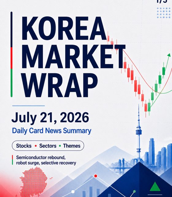 korea stock market wrap