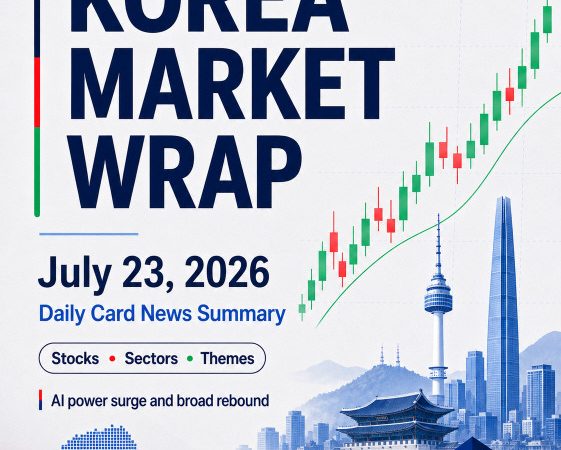 korea stock market wrap