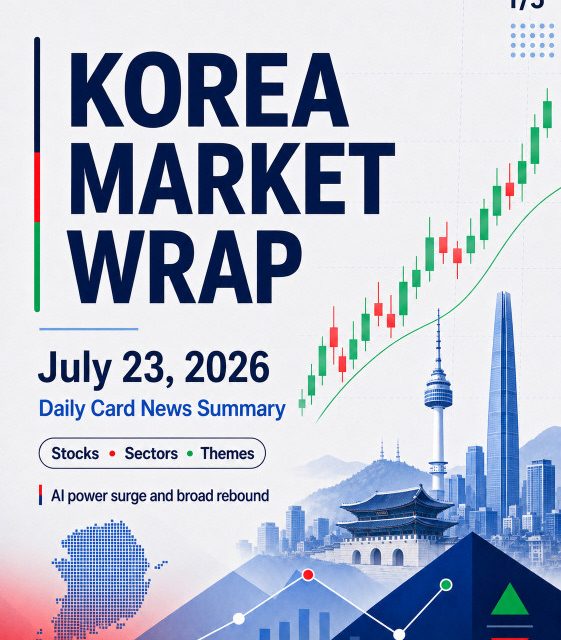 korea stock market wrap
