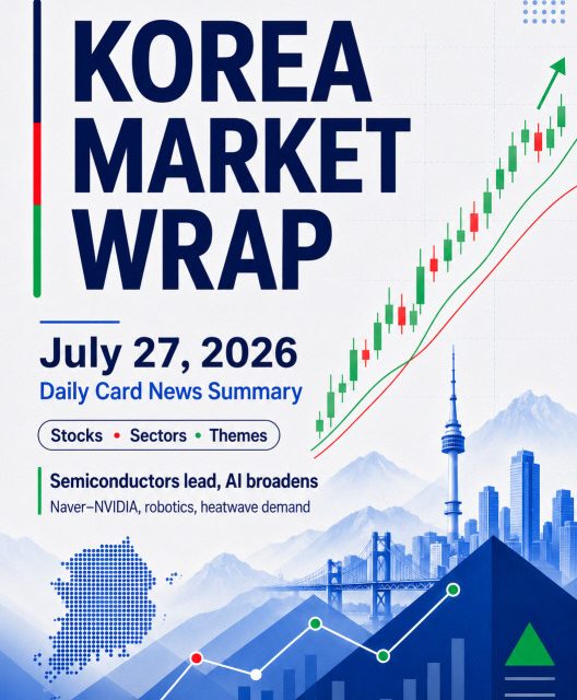 korea stock market wrap
