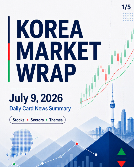 korea stock market wrap title