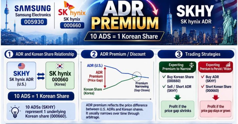 SK하이닉스 ADR 프리미엄과 한국 본주 공매도 흐름 분석
