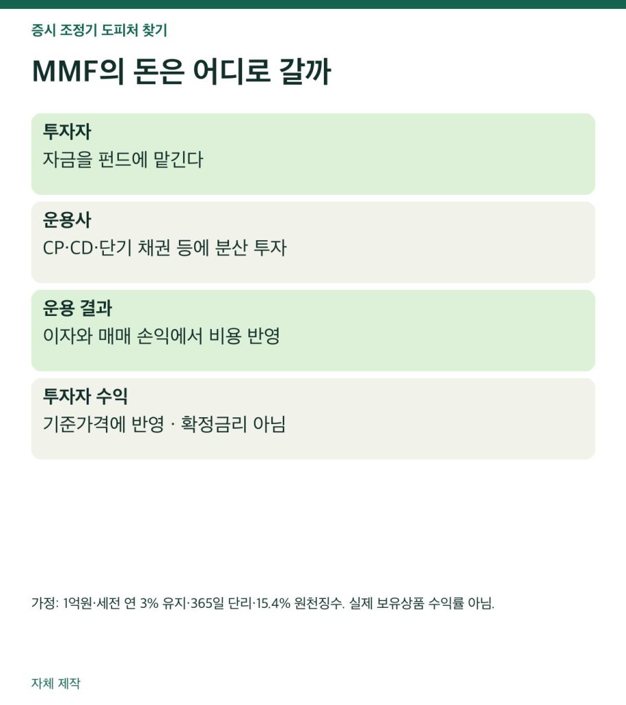 MMF의 돈은 어디로 갈까