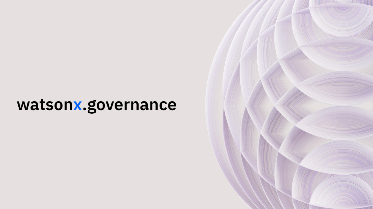 IBM watsonx.governance 공식 제품 이미지